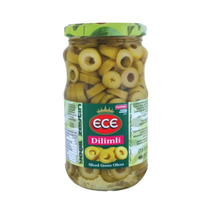 Ece Dilimli Yeşil Zeytin 370 Cc