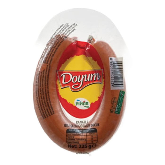 Sucuk Doyum Hindi Isıl İşlem Görmüş 225 Gr