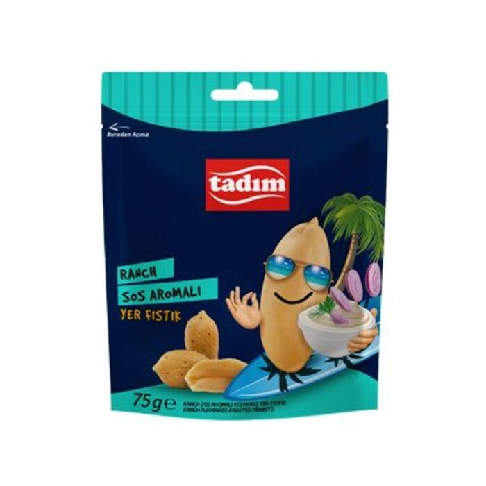 Ranch Sos Aromalı Yer Fıstığı 75 Gr
