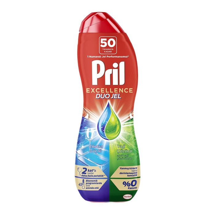 Bulaşık Makinesi Deterjanı Gold Jel 50 Yıkama 900 Ml