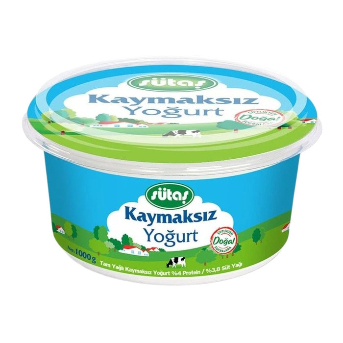 Sütaş Kaymaksız Yoğurt 1 Kg