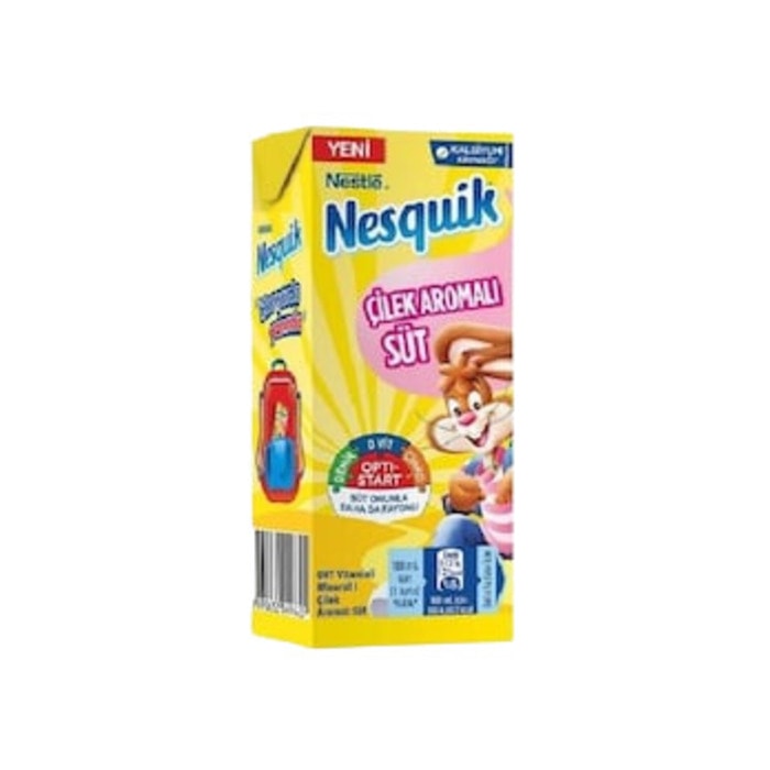 Süt Nesquik Çilekli 180 Ml