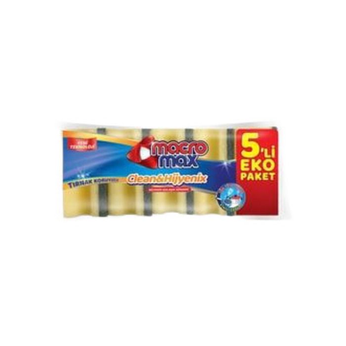 Klasik Düz Sünger 5'li Kl'24lü