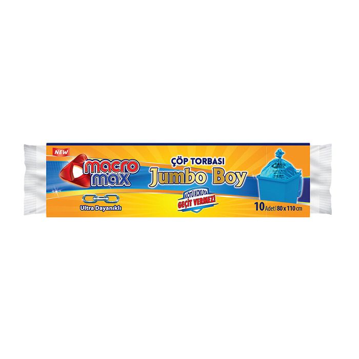 Guclu Cop Torb.jumbo Boy 10'lu