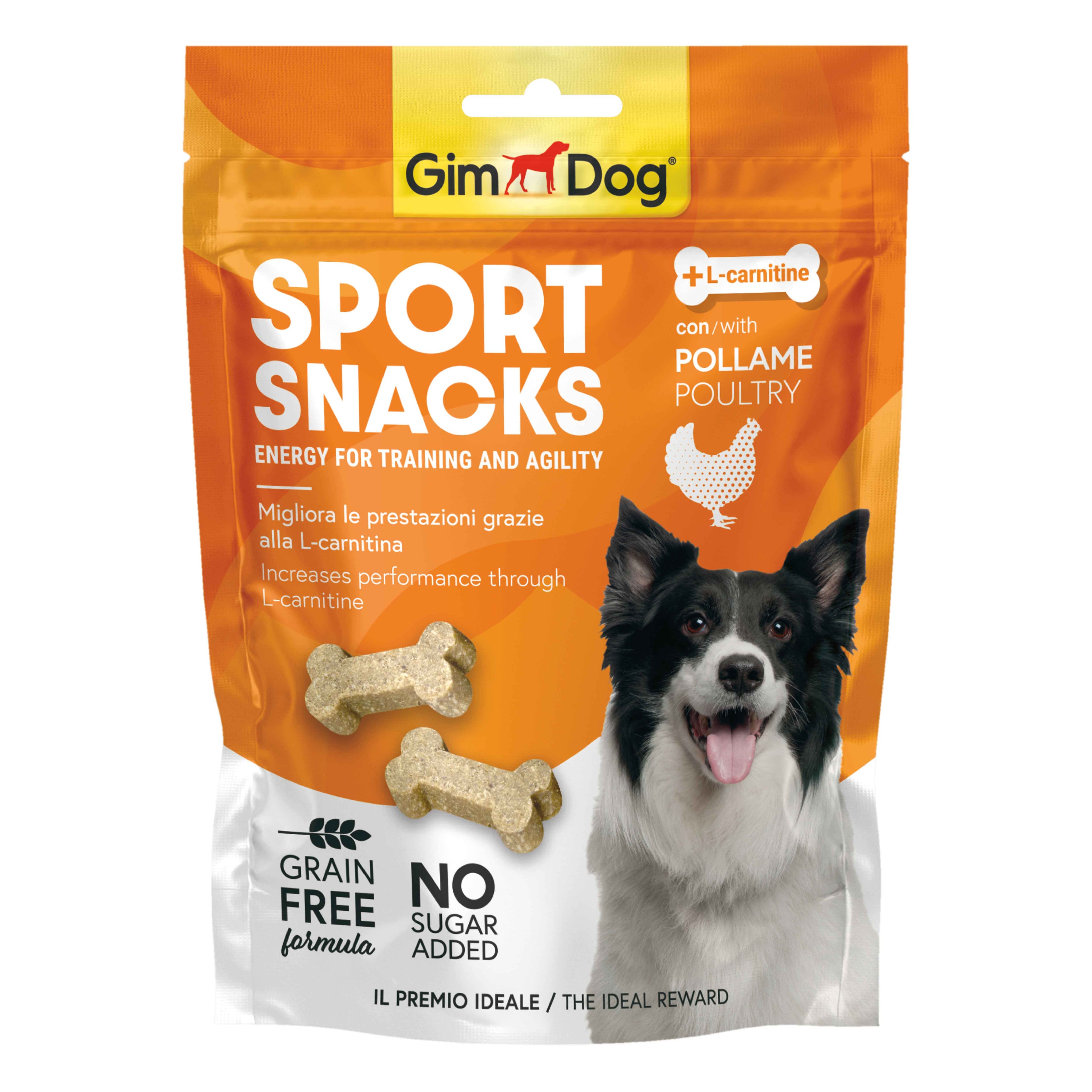 GimDog Sportsnacks Tavuk&L-Carnitinli Ödül Tableti 150 gr