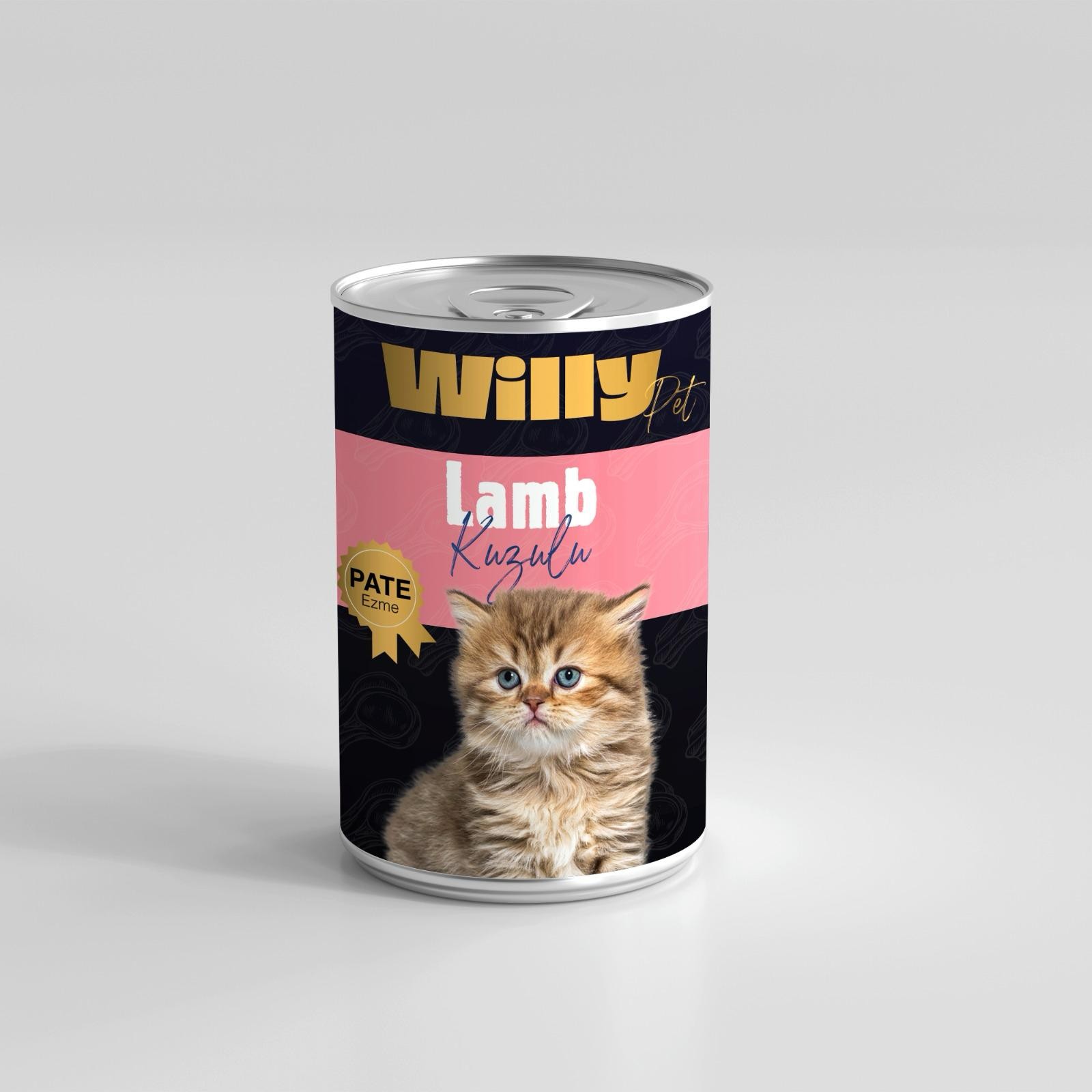 WİLLY PET KUZULU YAVRU KEDİ KONSERVESİ 400 GR