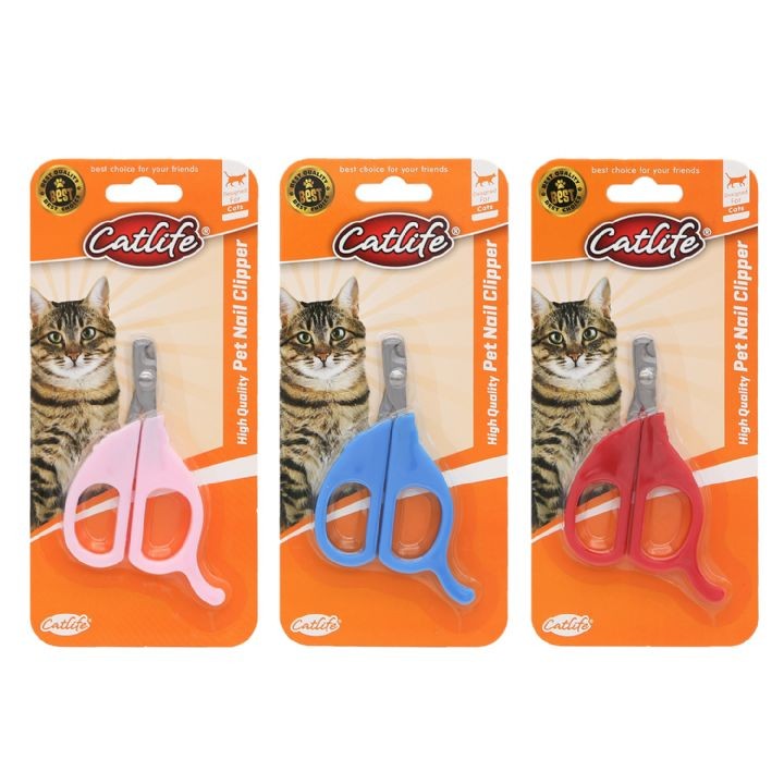 CATLİFE KEDİLER İÇİN TIRNAK MAKASI 10X6CM MİX