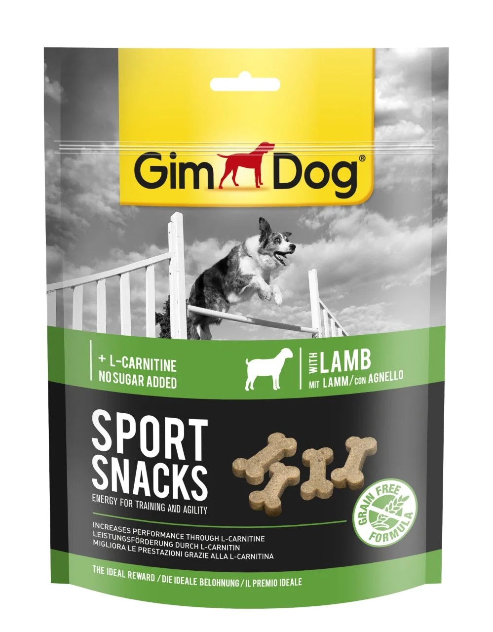 GimDog Sportsnacks Kuzu&L-Carnitinli Ödül Tableti 150 gr