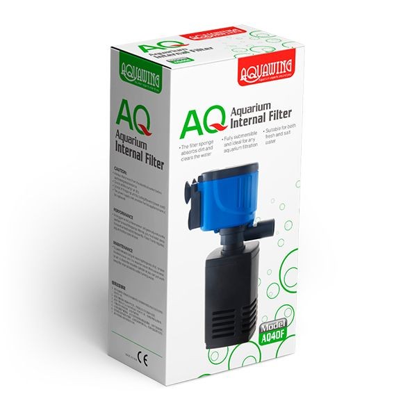 AquaWing AQ40F Akvaryum İç Filtre 12W 550L/H