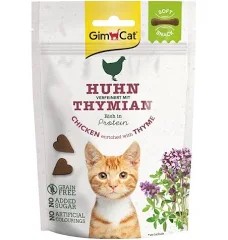 Gimcat Tahılsız Soft Snacks Tavuk ve Kekikli Kedi Ödülü 60gr