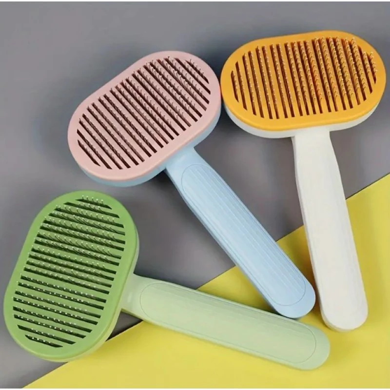 Kedi ve Köpekler İçin Kendini Temizleyen Tüy Fırçası