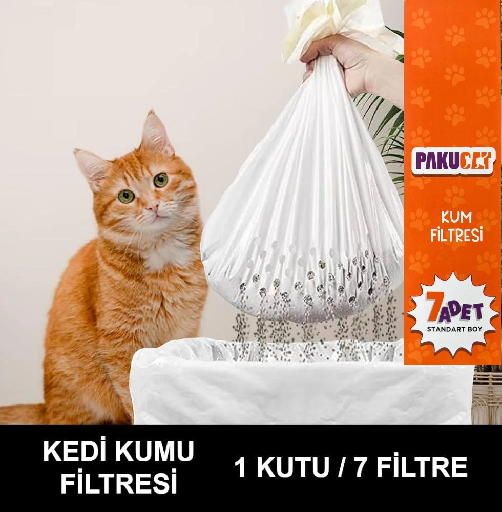 Patica™ Kedi Kum Filtresi