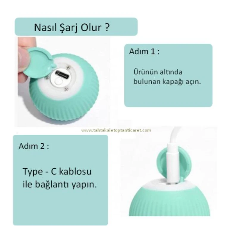 Patiball Akıllı Otomatik Hareket Eden Oyun Topu