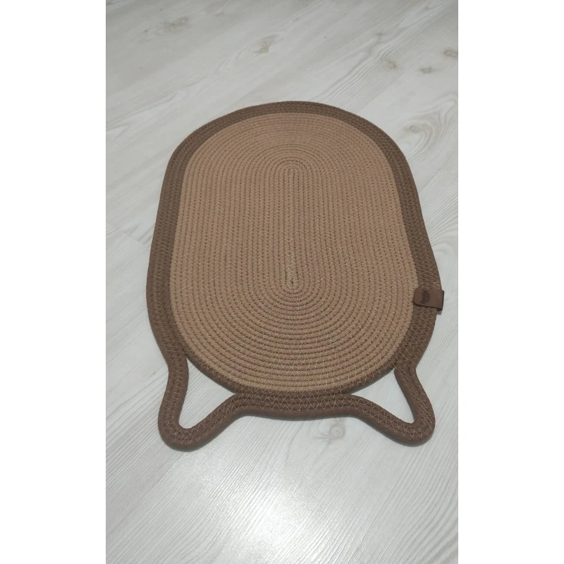 Patica™ Dekoratif Kedi Kulaklı Tırmalama Paspası