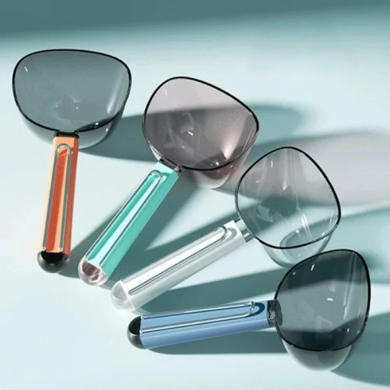 Patica™ Klipsli Ölçekli Kedi Köpek Mama Küreği