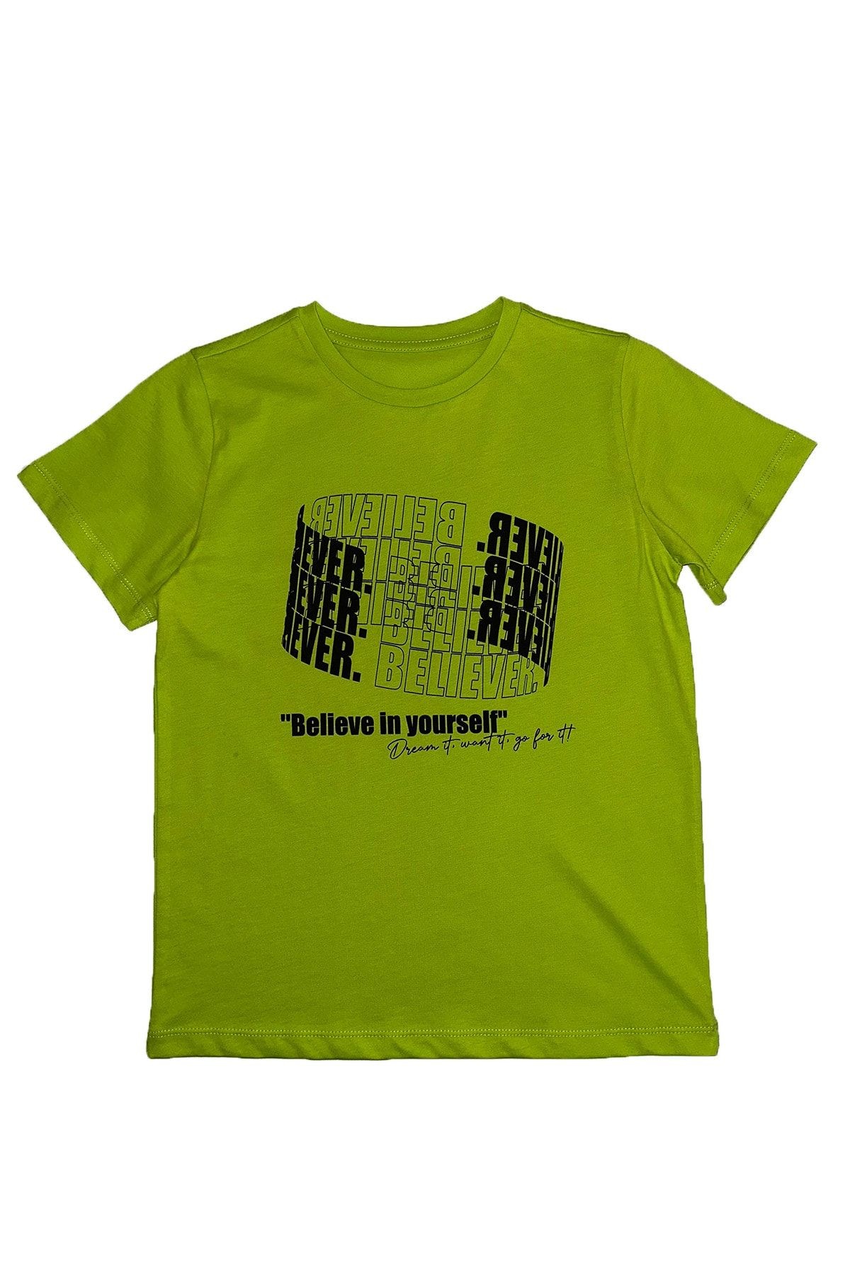 Believe In Yourself %100 Pamuk Tshirt