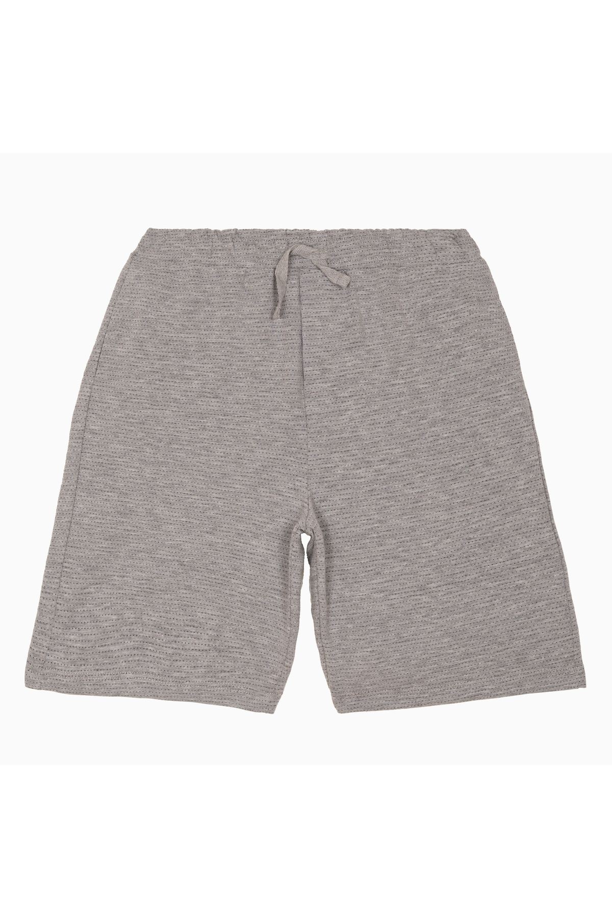 Elegance Basic Short Pack "Siyah-Gri" 2'Li Şort %100 Pamuk