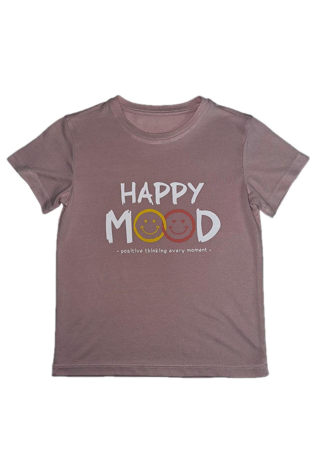 Happy Mood %100 Pamuk Tshirt