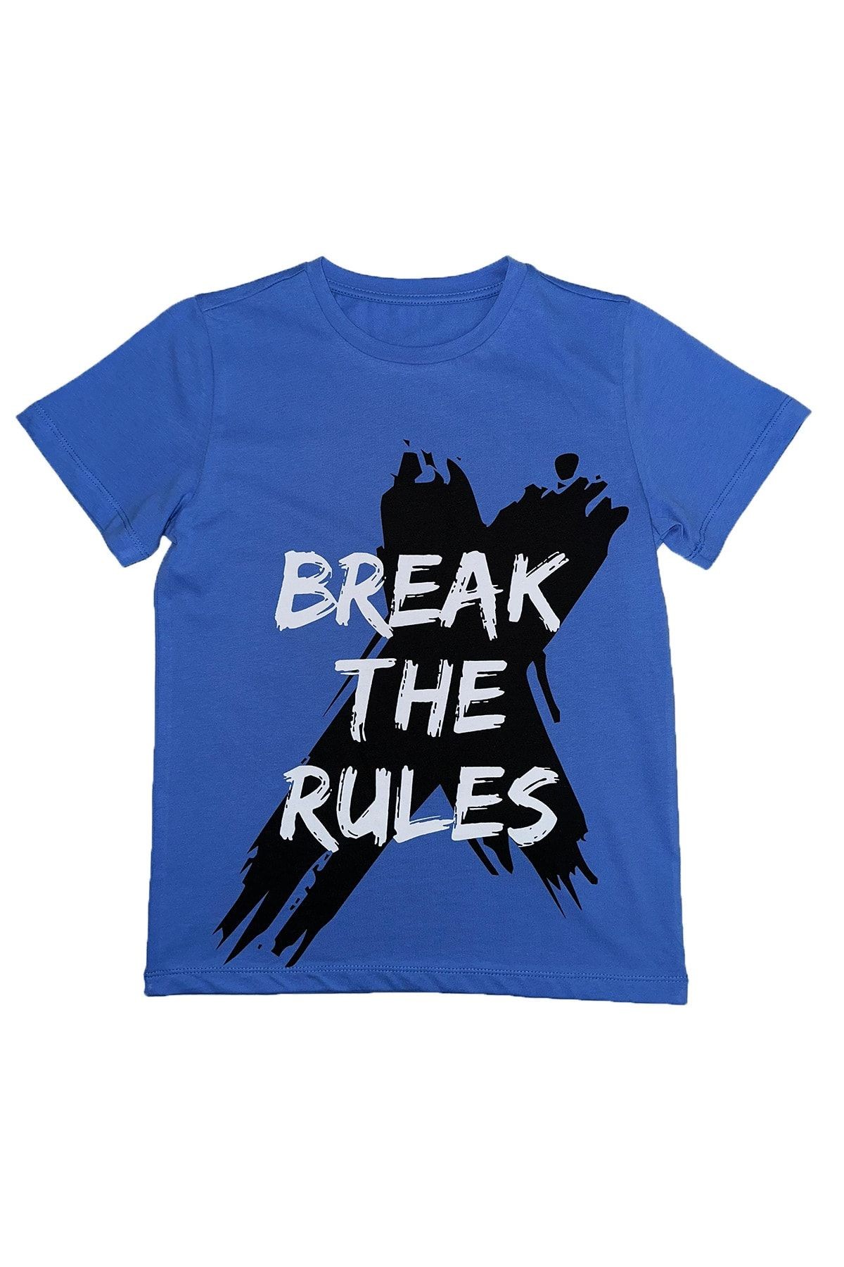 Break The Rules %100 Pamuk Tshirt