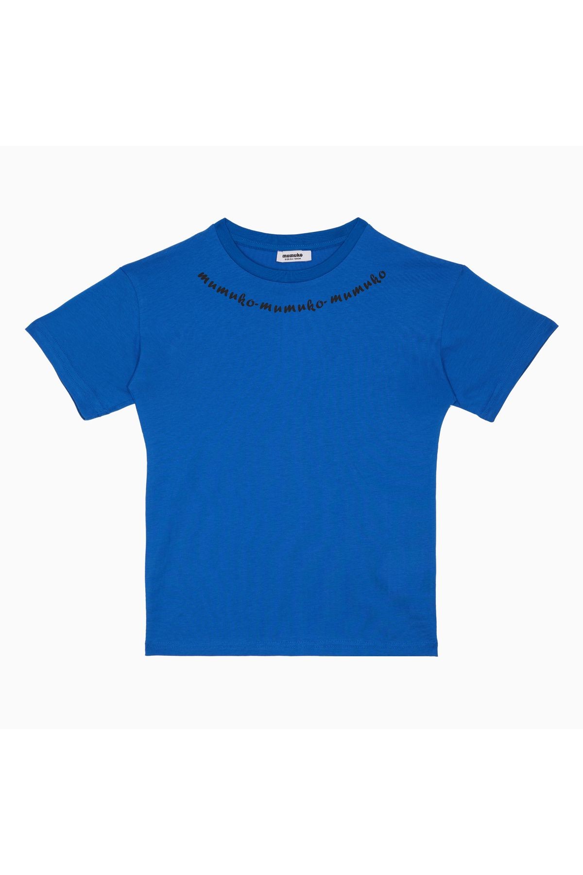 Travel Pack "Haki-Mavi" 2'Li Bisiklet Yaka %100 Pamuk T-Shirt