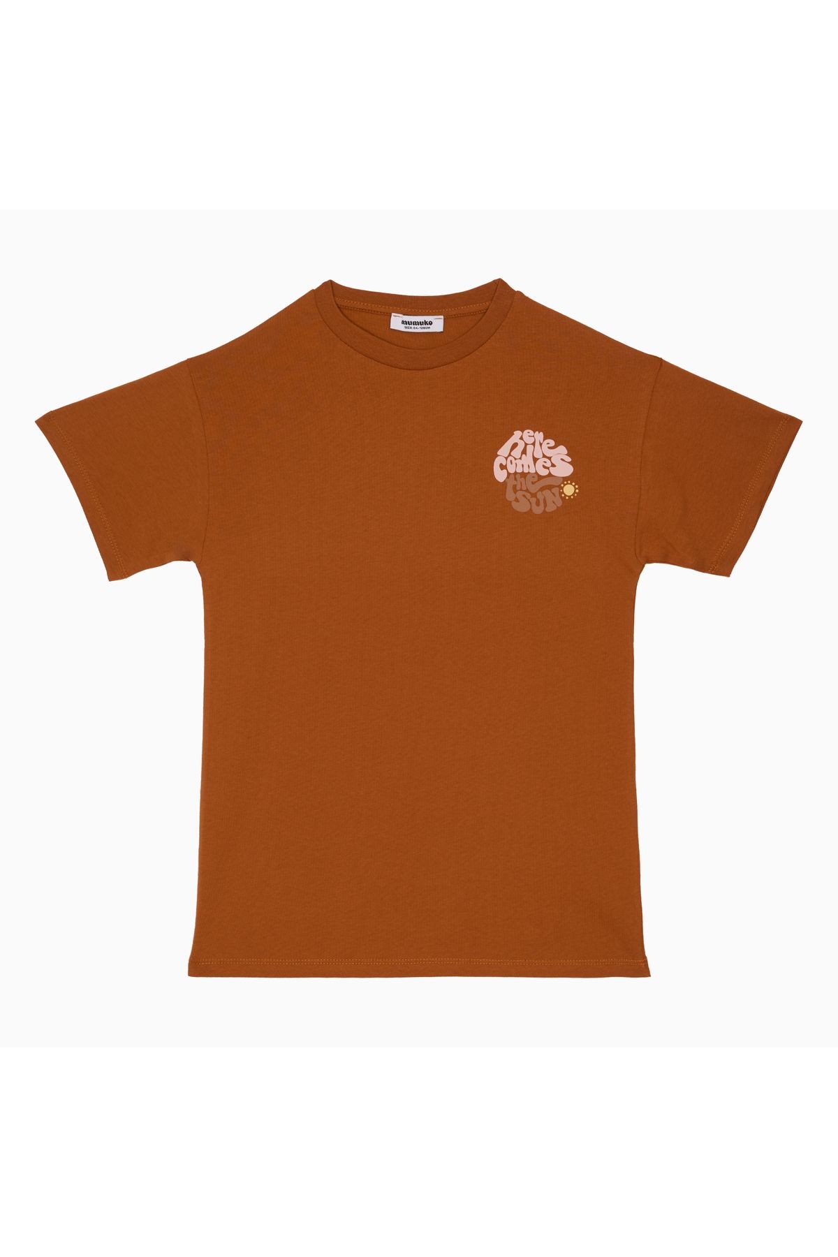 Collection Pack "Kahve-Beyaz-Fosfor Yeşil" 3'Lü Bisiklet Yaka %100 Pamuk T-Shirt