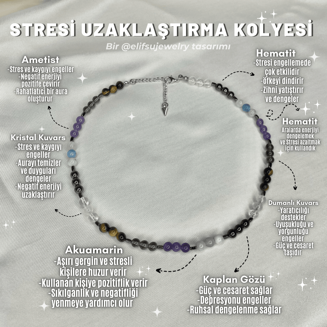 Stresi Uzaklaştırma Kolyesi