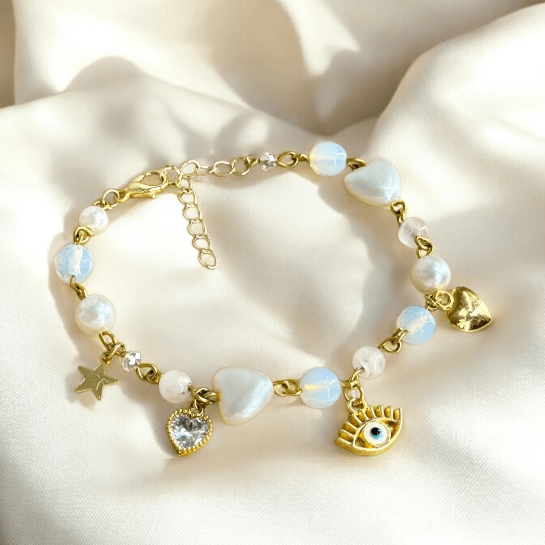 Angel’s Whisper Opalit Taşlı Charm Bileklik
