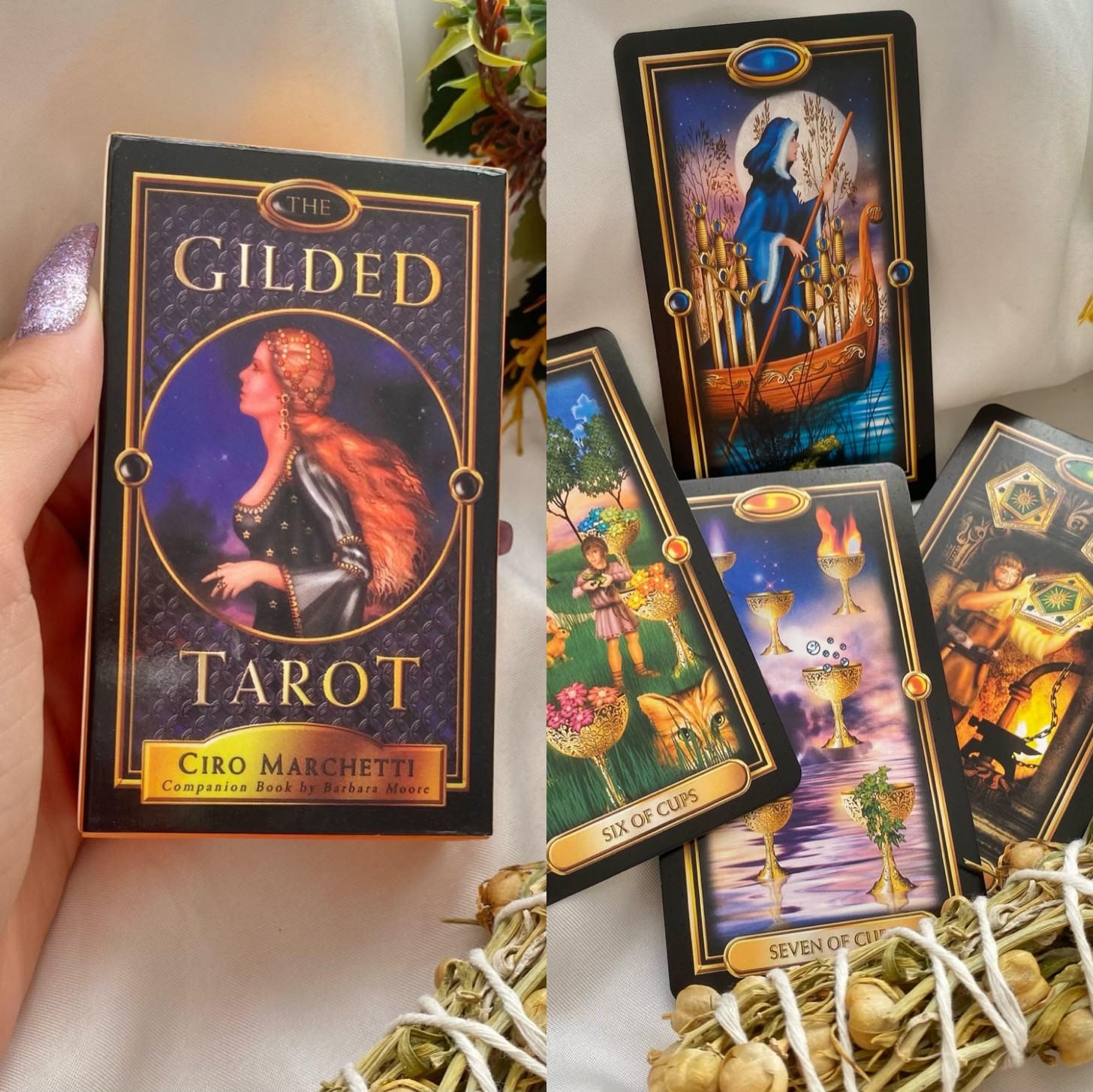 Yeni Gelen Tasarım Tarot Deste 78 Kart (QR Kod Kitapçık Hediyeli)