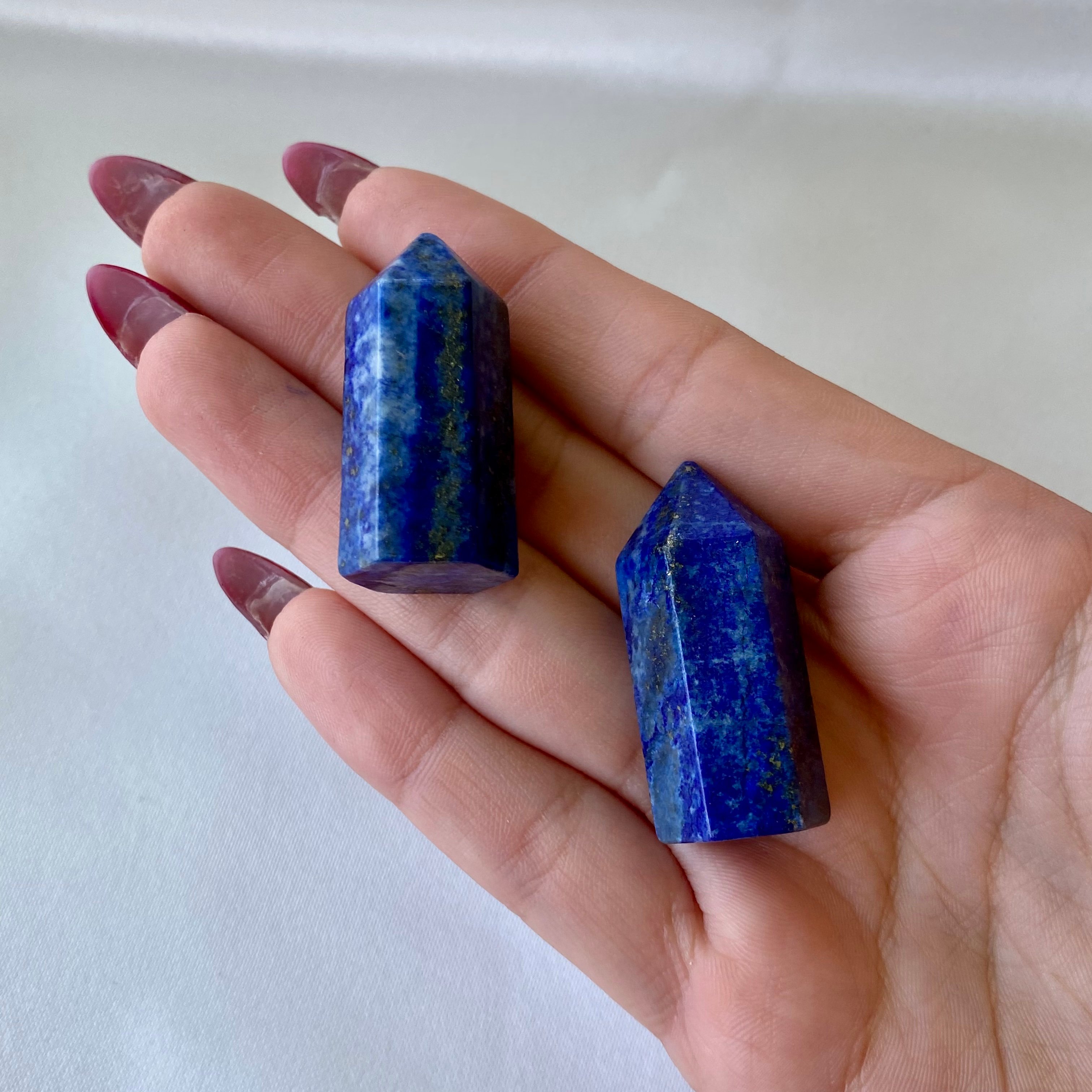 Lapis Lazuli Taşı Mini Kule Tekli