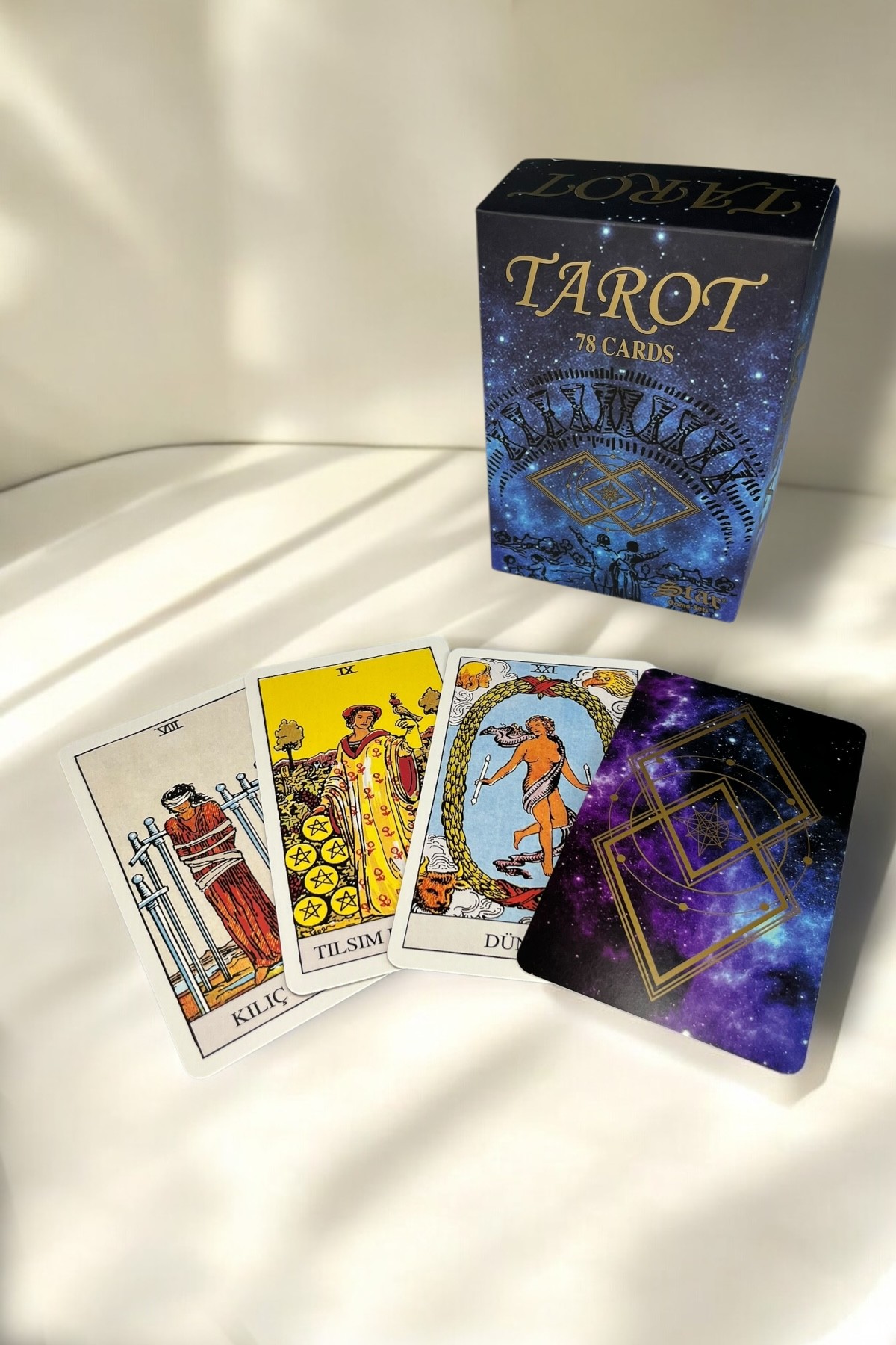 Galaksi Tarot Klasik Deste Kullanma Klavuzu Hediyeli