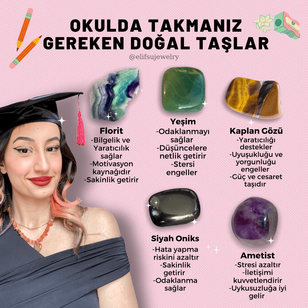 Kaplan Gözü Taşı Doğal Taş Bileklik