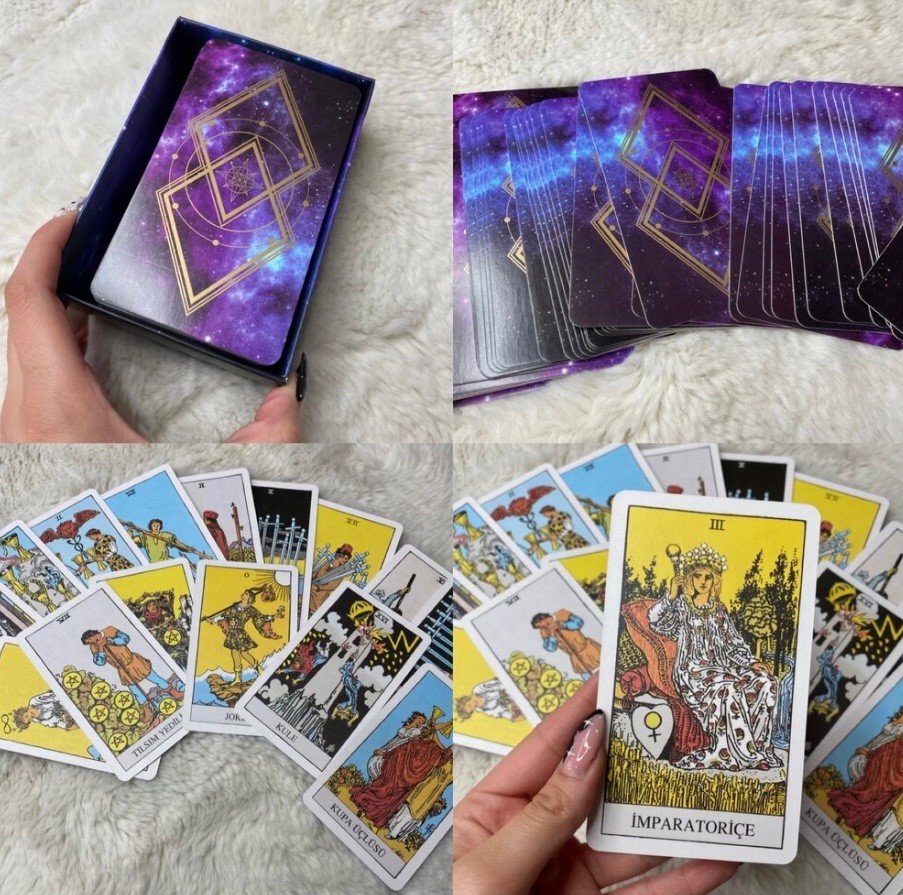 Galaksi Tarot Klasik Deste Kullanma Klavuzu Hediyeli