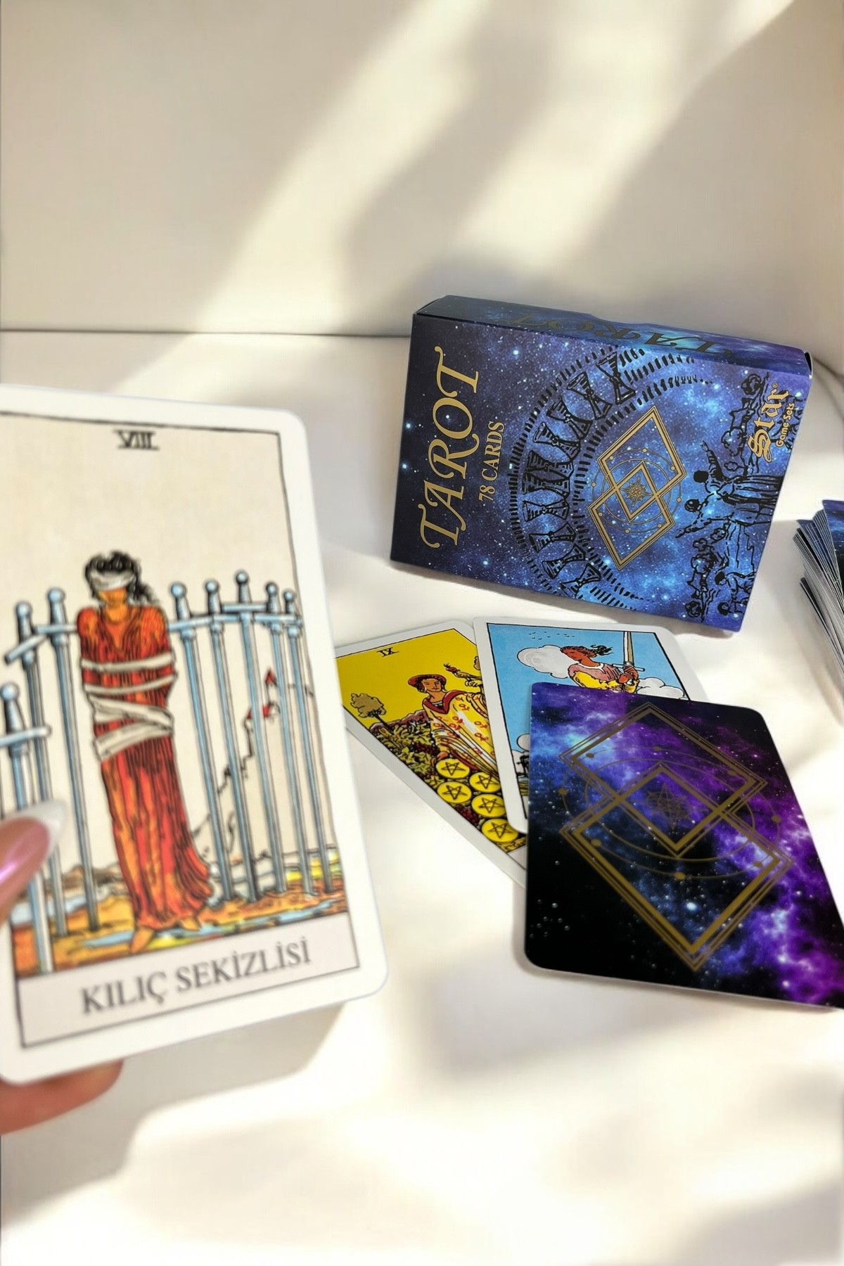 Galaksi Tarot Klasik Deste Kullanma Klavuzu Hediyeli