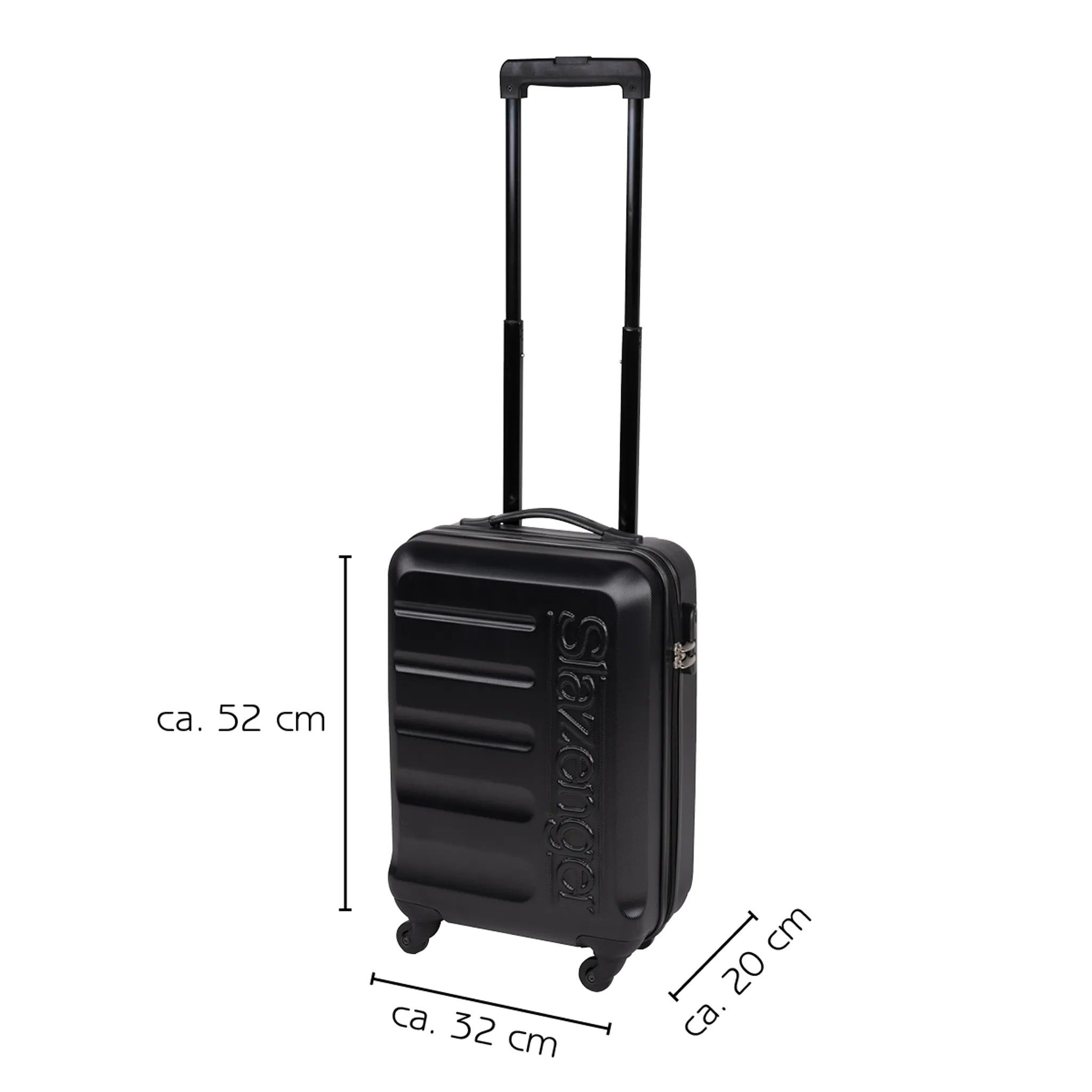 Bakken Reproduceren toewijzing Slazenger Koffer Set - Trolley-Koffer - 360 ° Räder - Leichtgewicht -  Handgepäck - 3-Digit Schloss - 3 Stück