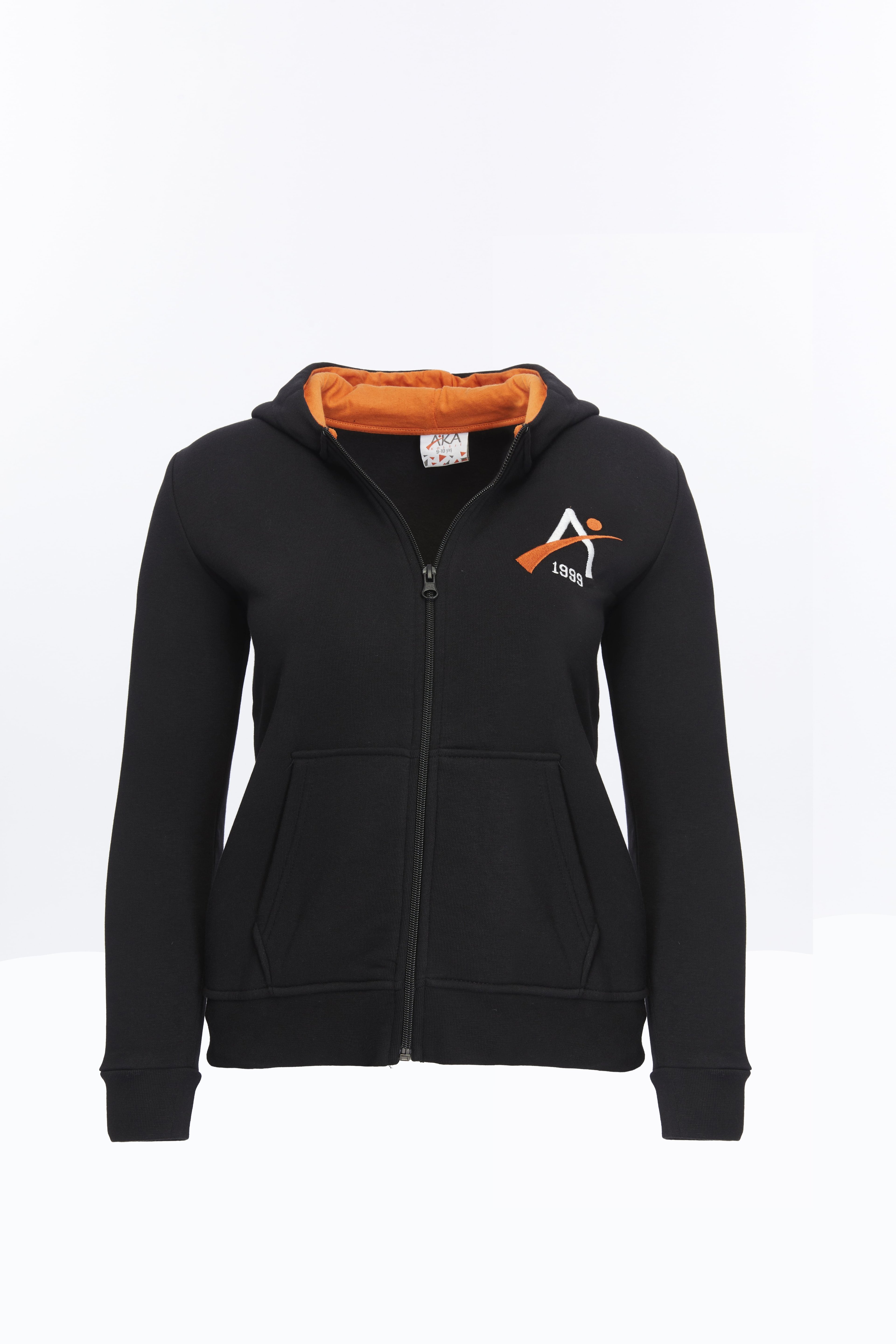AKA COLLEGE KAPUSONLU FERMUARLI SWEATSHIRT