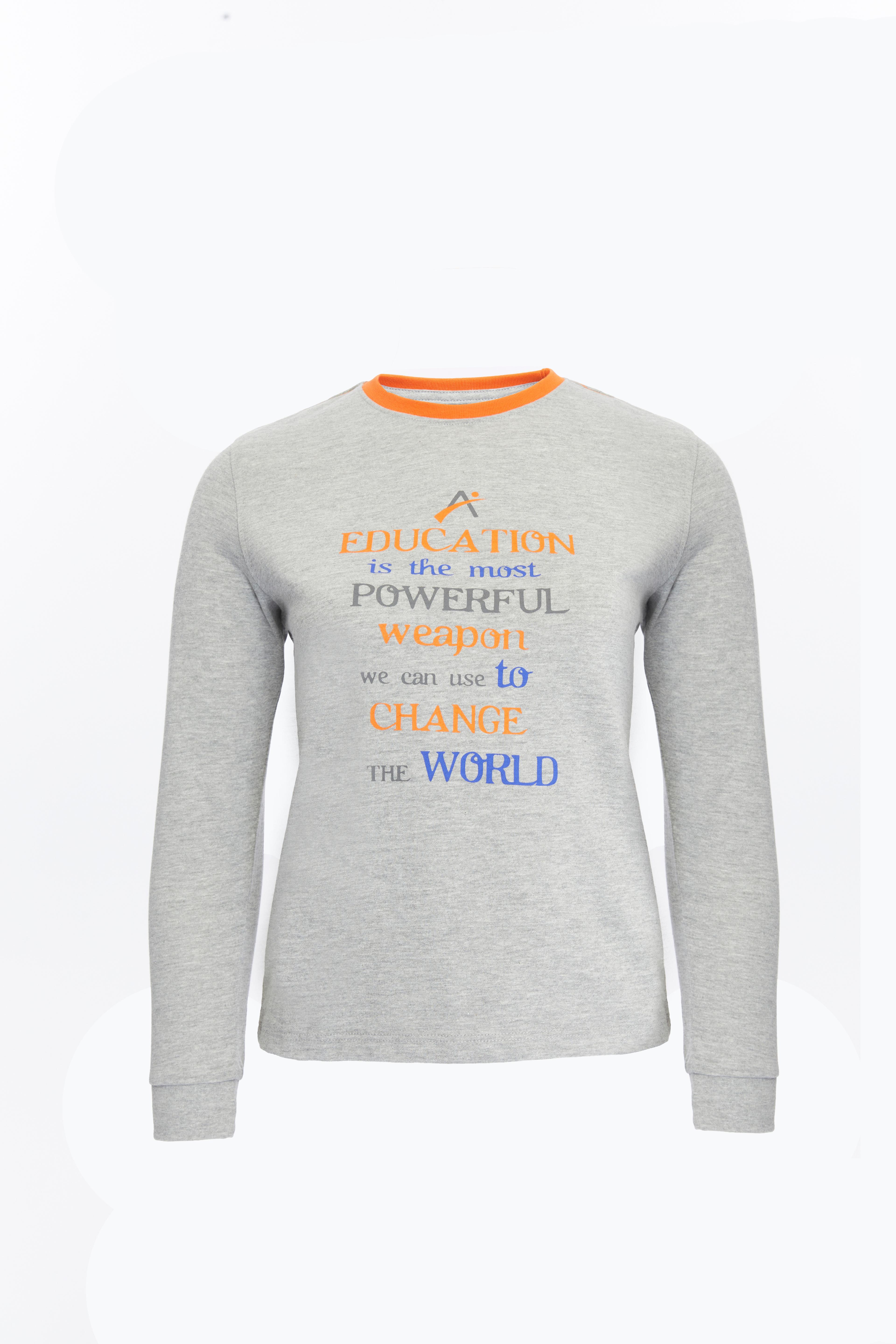 AKA COLLEGE UZUN KOLLU TSHIRT