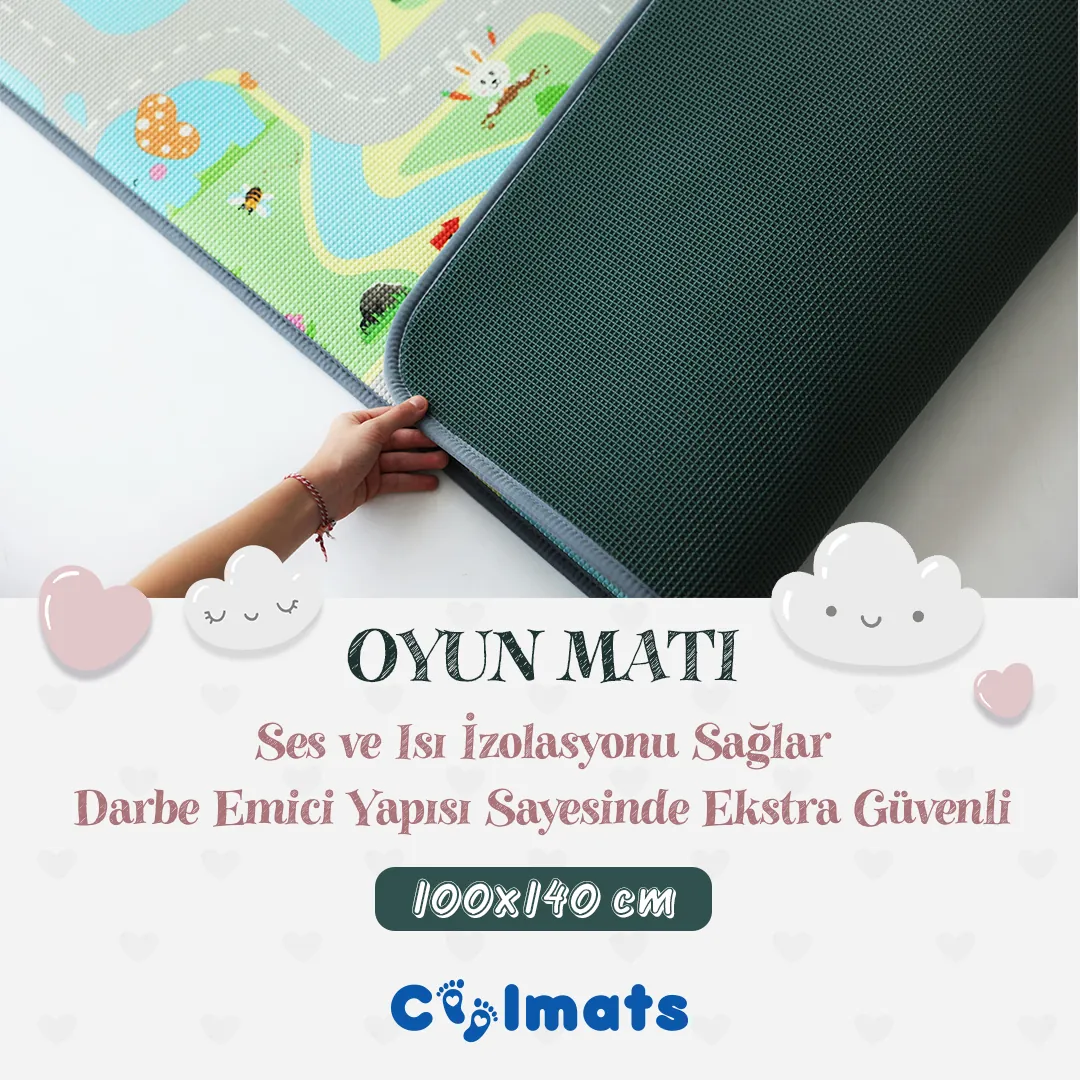 Yeşil Parkur Avantajlı Oyun Matı