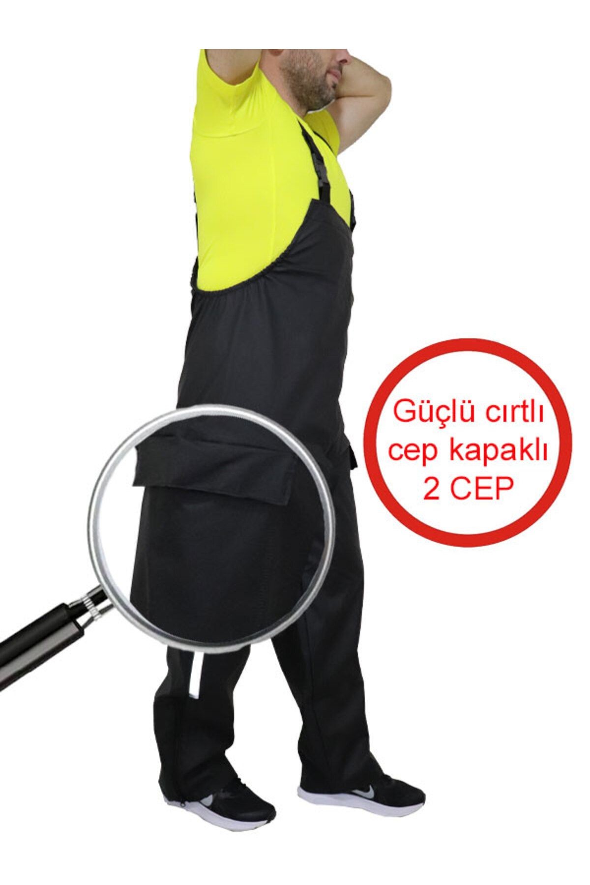 Motorcu Yağmurluk Tulumlu Takım Özel Tasarım Dikişsiz %100 Su Geçirmez Cepli, Ekstra Esnek ve Hafif PVC Anka