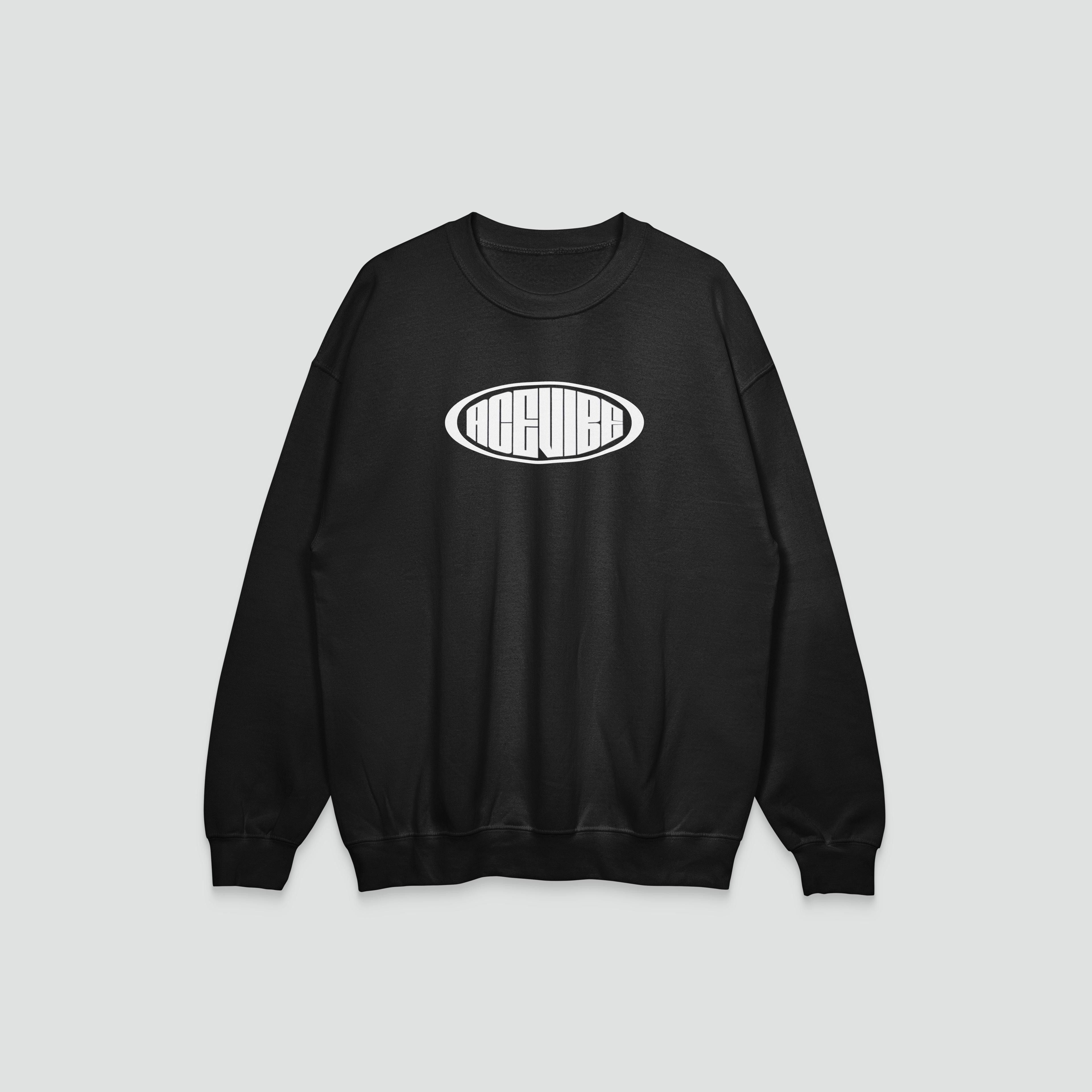 Acellipse Oversize Sweatshirt - Siyah image