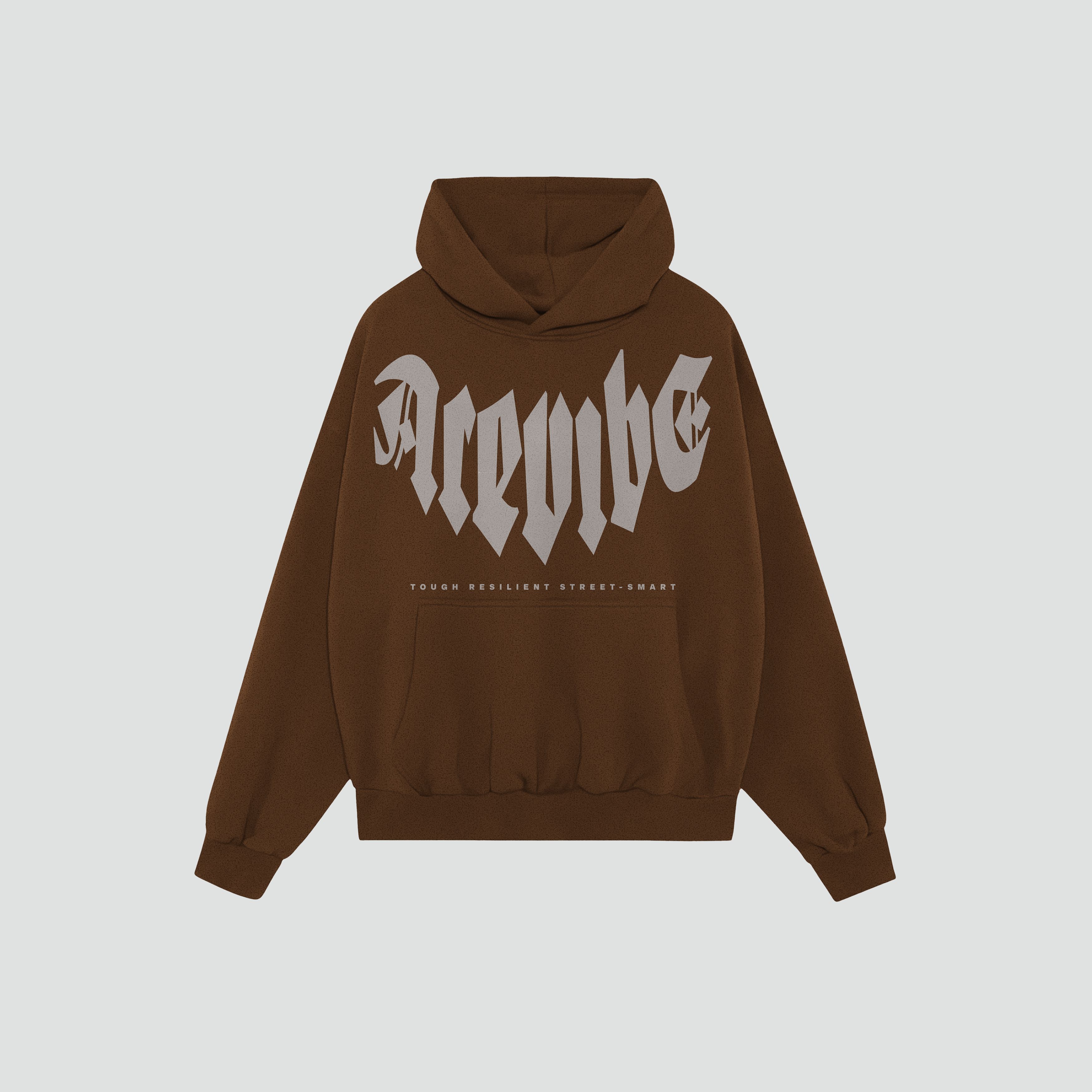 AceFlow Brown Oversize Hoodie image