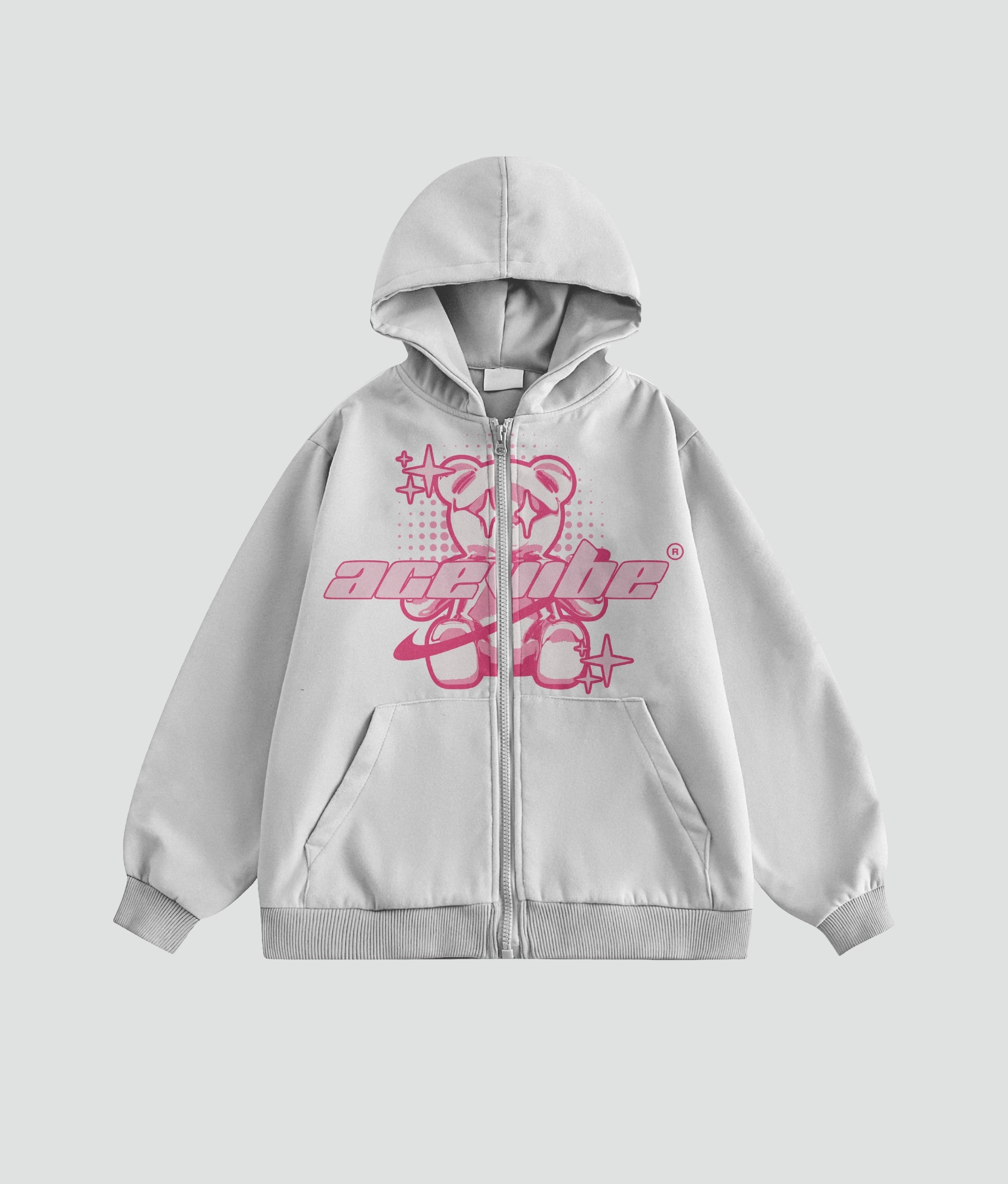 Savage Sweetness Oversize Zip Hoodie image