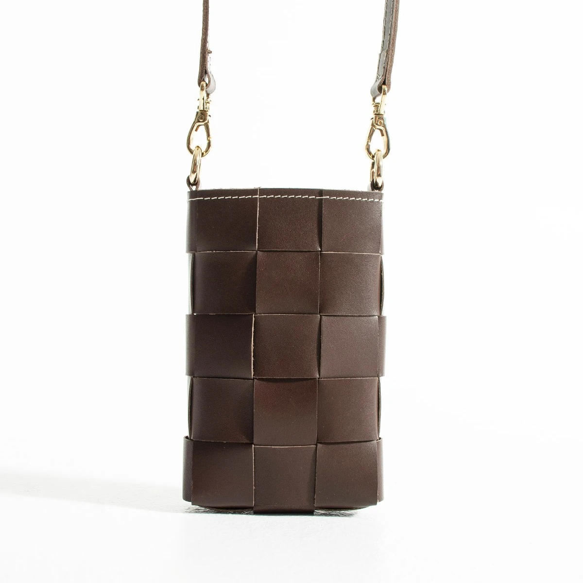 Grid Slim Telefonluk - Kahve