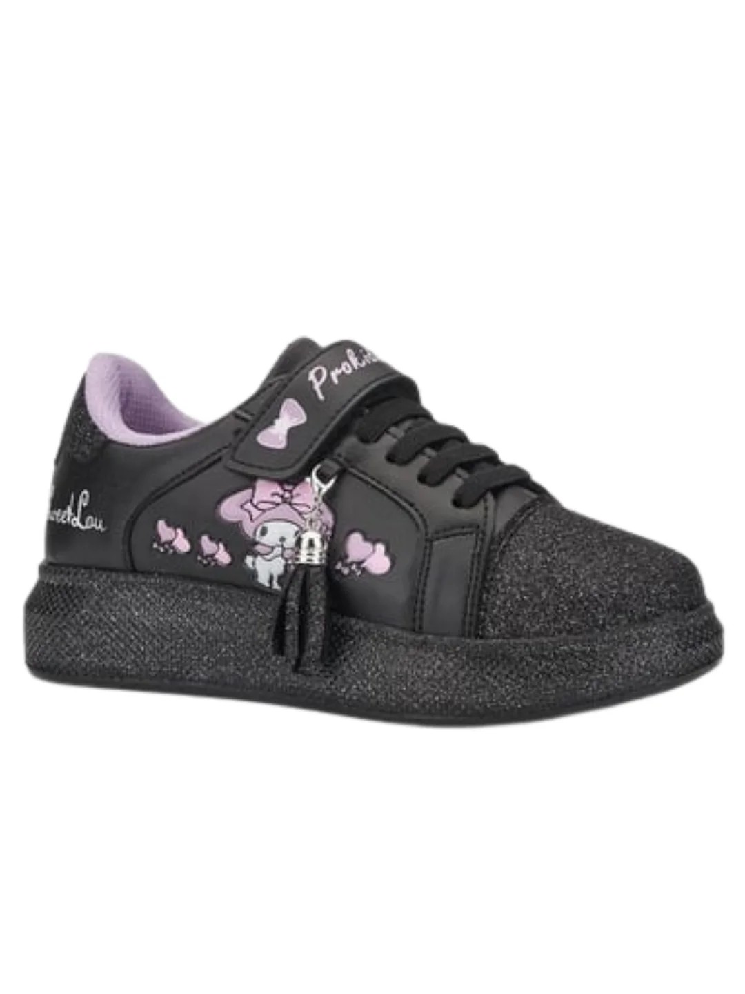 Sweet Lou Sneaker - Siyah & Mor