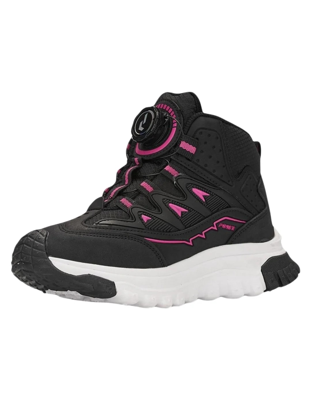 Adventure Hi-Top Spor Ayakkabı - Siyah & Pembe