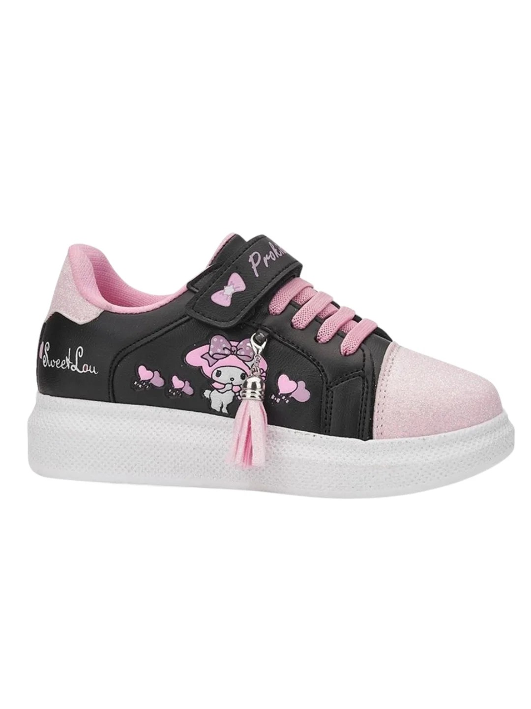 Sweet Lou Sneaker - Pembe & Siyah & Beyaz