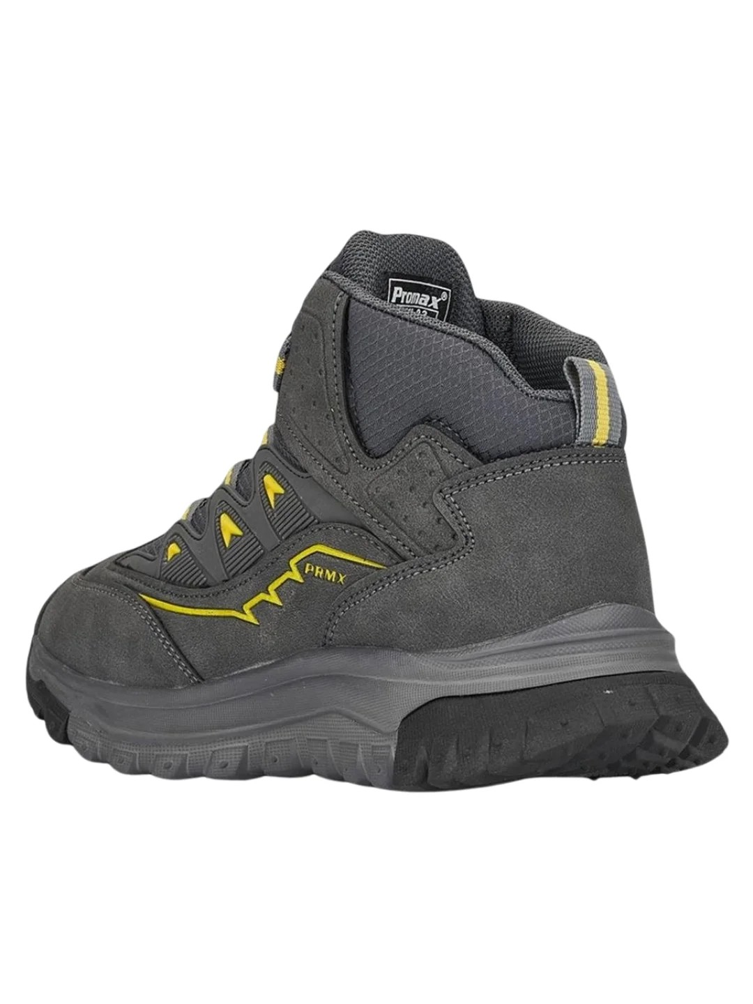 Adventure Hi-Top Spor Ayakkabı - Gri & Sarı