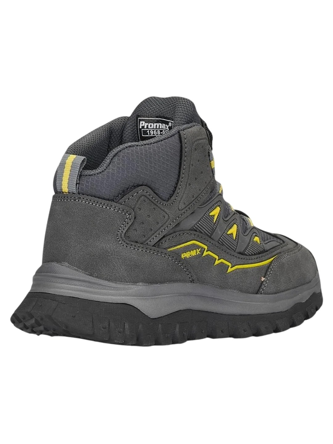 Adventure Hi-Top Spor Ayakkabı - Gri & Sarı