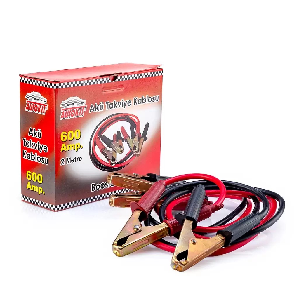 Akü Takviye Kablosu 600 Amp 2 mt