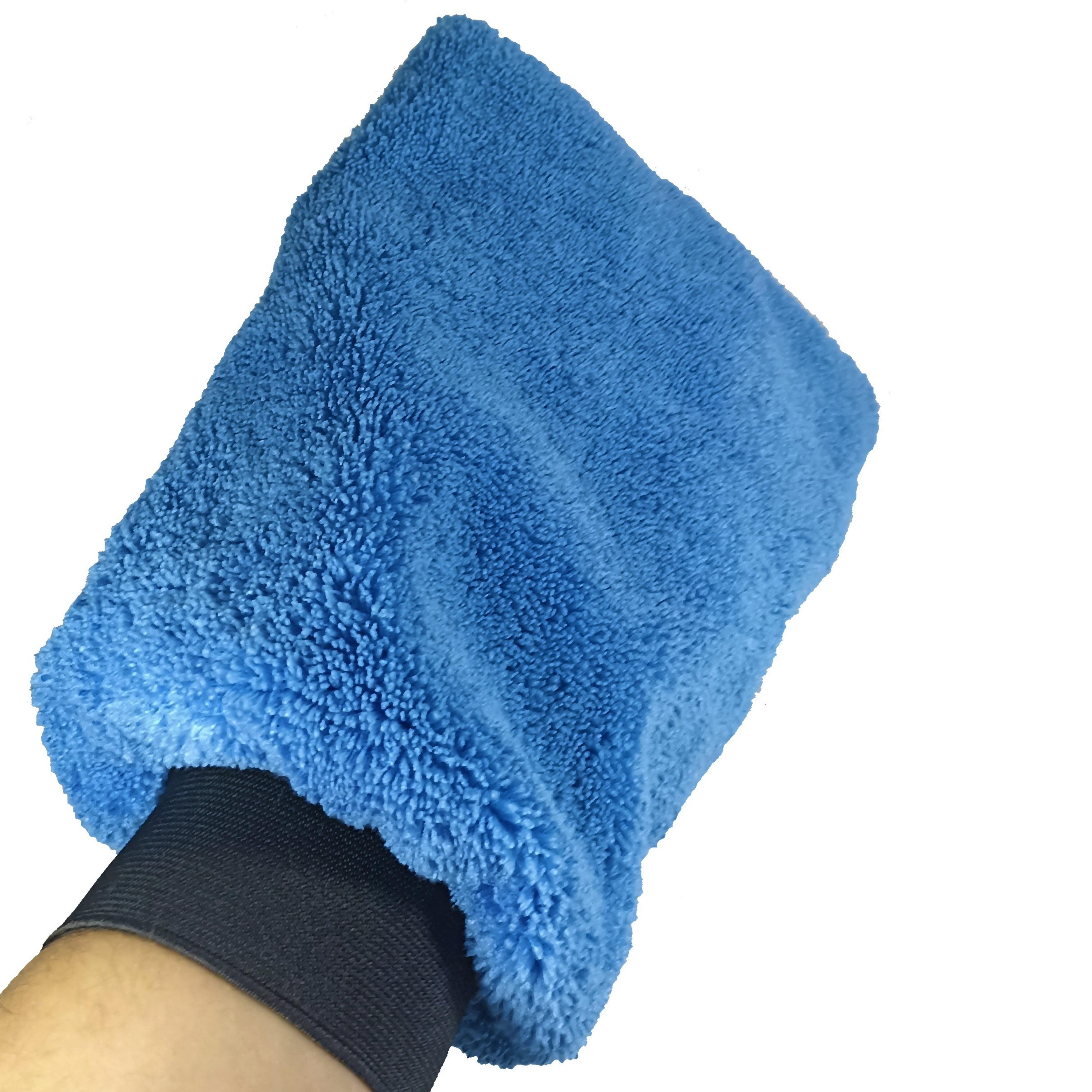 KARDOMITT Mikrofiber Oto Yıkama Ve Cila Eldiveni
