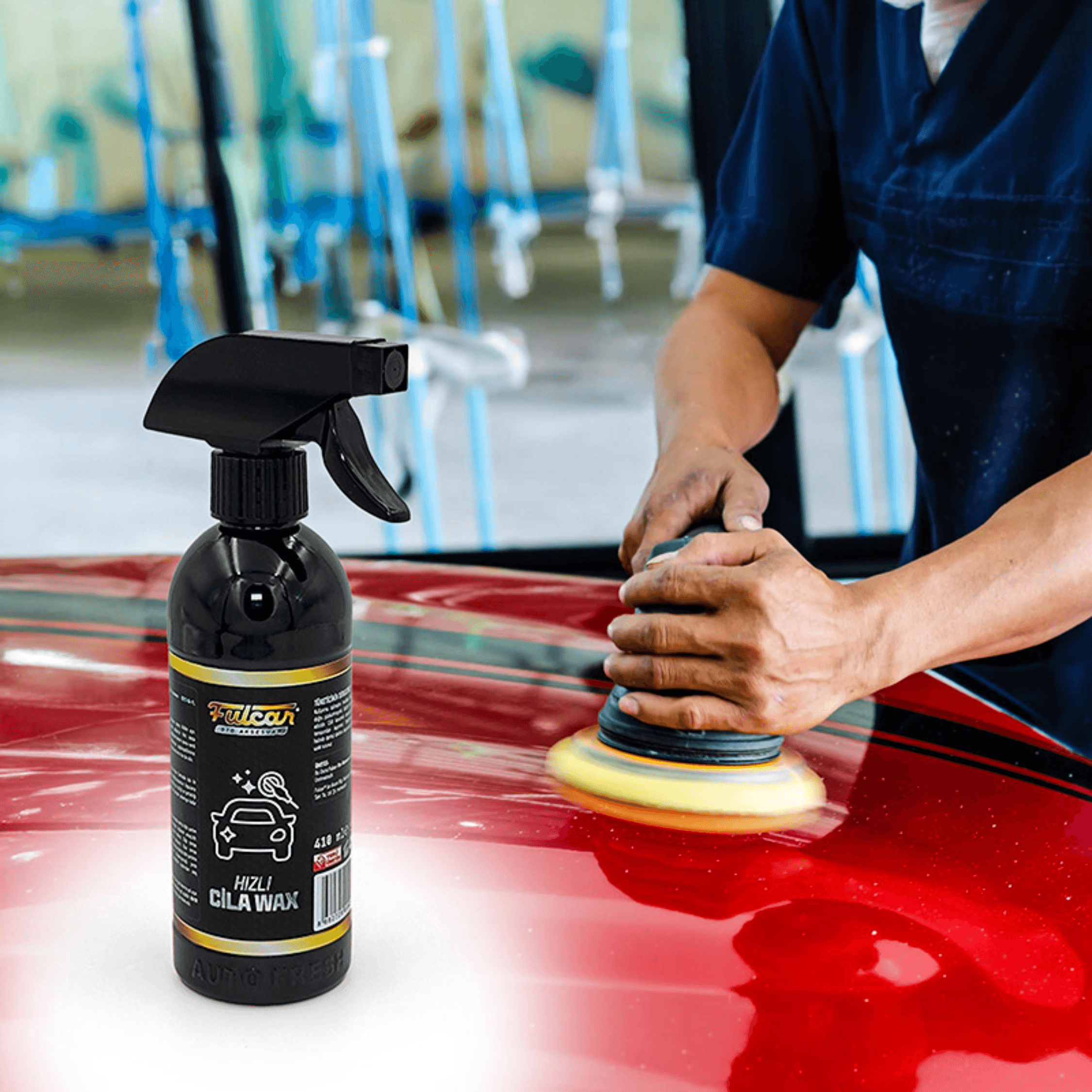 Seramik Etkili Hızlı Cila Parlatıcı Wax 410 ml